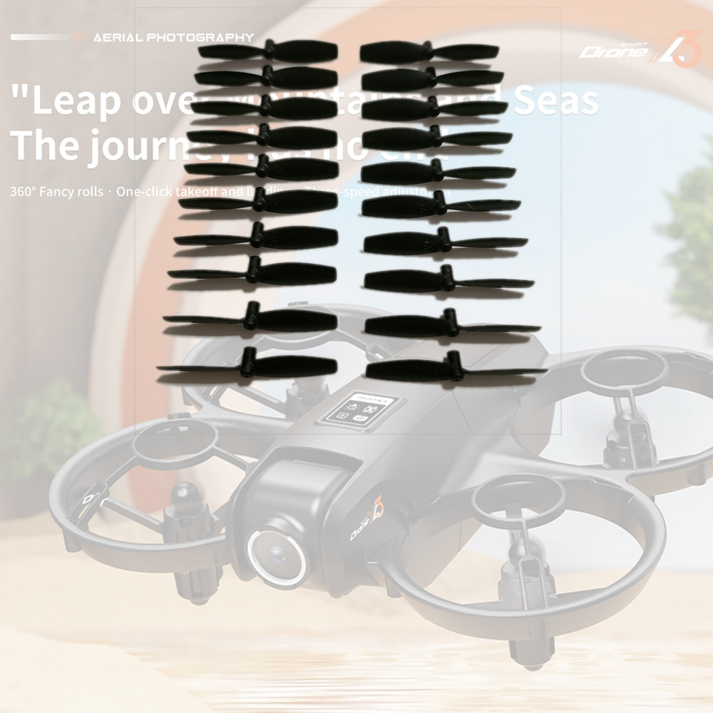 Drone Rc Yl3 - 20 Buah Baling-Baling Kipas Sayap Daun