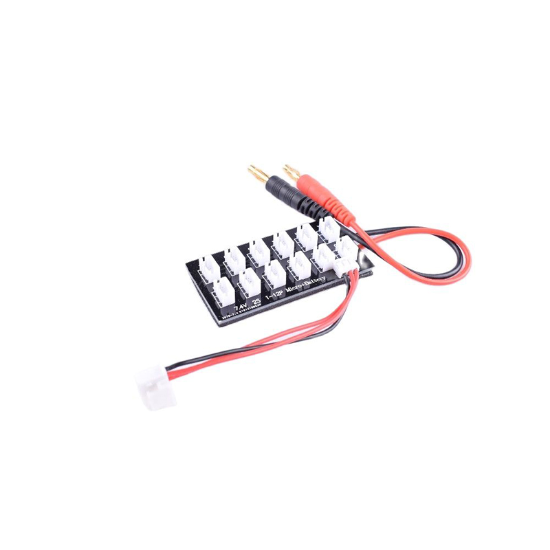 Lipo Parallel Charging Board - 2S Papan Pengisi Daya Paralel 7.4V
