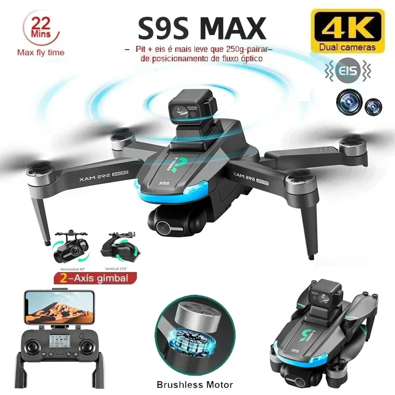 Drone Kf Rc - Drone MINI S9S MAX Baru 4K