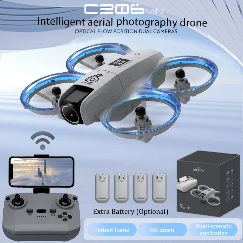 Drone Kf Rc - Drone Quadcopter RC Mini CZ06 -