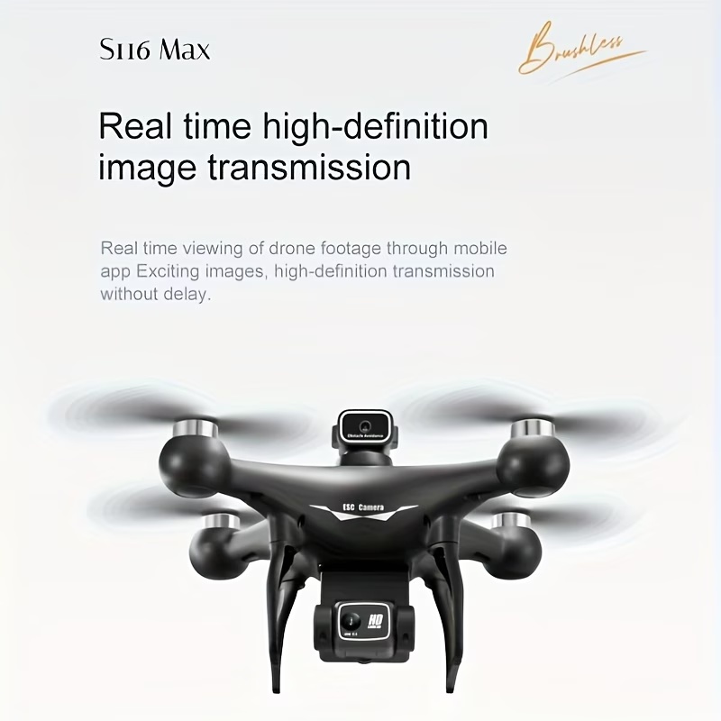Drone Rc S116 - Drone Pemposisian Aliran Optik Motor Tanpa