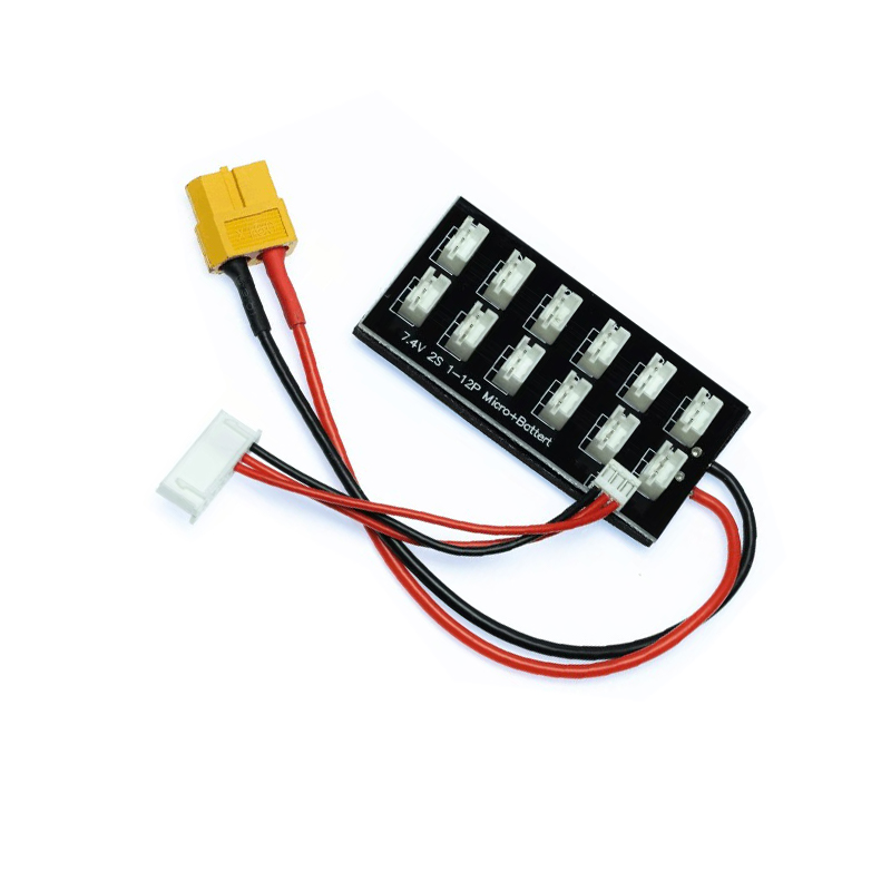 Lipo Parallel Charging Board - 2S XT60 steker perempuan papan pengisi