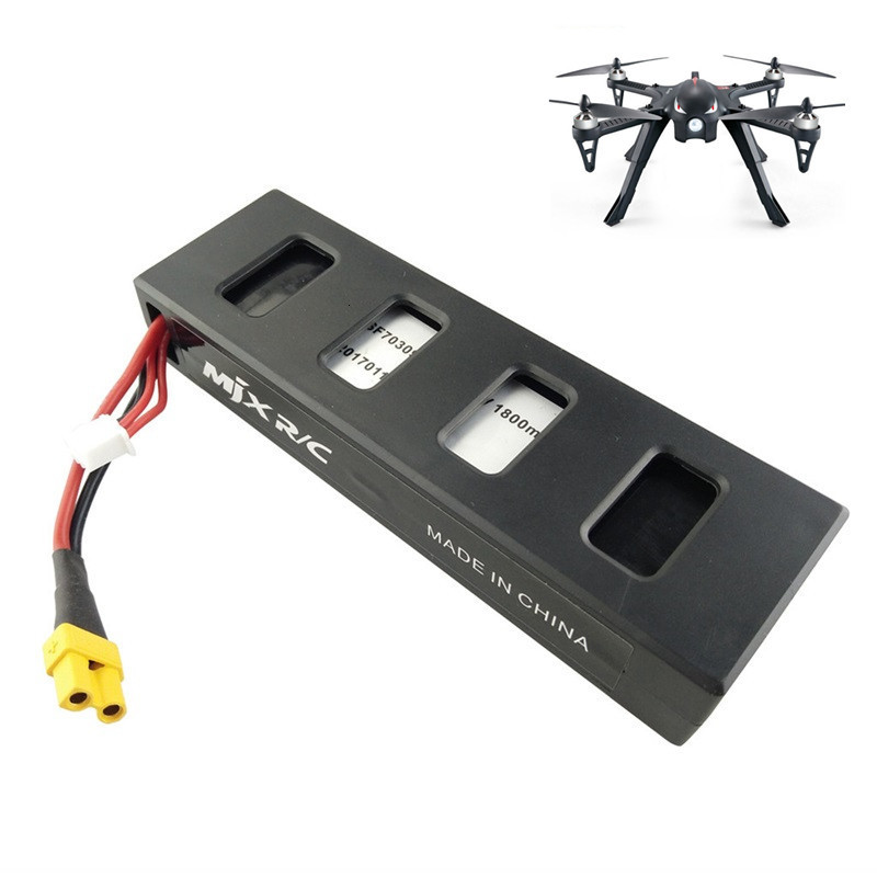 Drone Mjx Rc - Original Baterai 7.4V 1800Mah untuk MJX