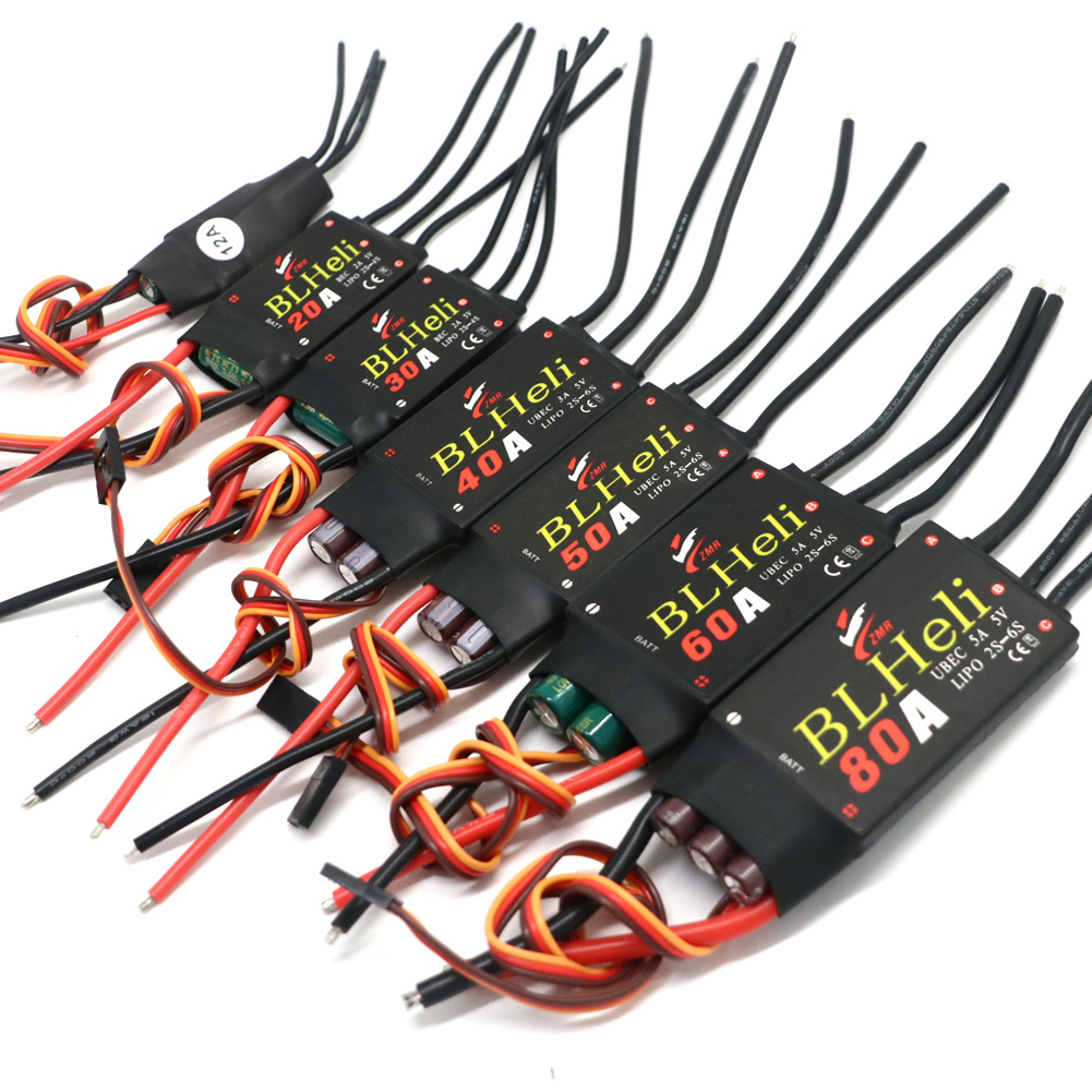 Drone Rc Battery - BLHeli Tanpa Sikat ESC 80A 12A