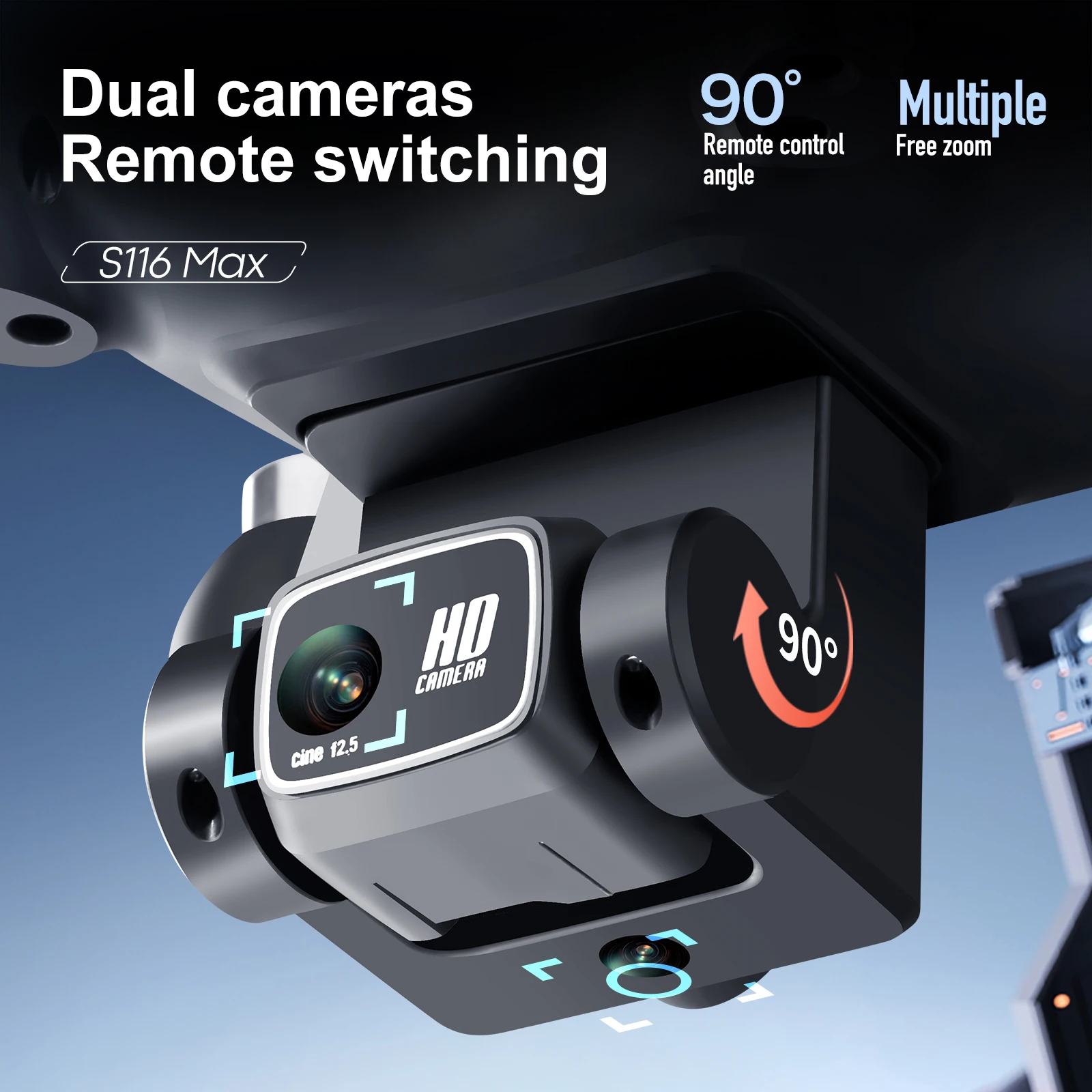 Drone HD 5G Baru S116 MAX yang - Drone Rc S116 ulasan dan harga