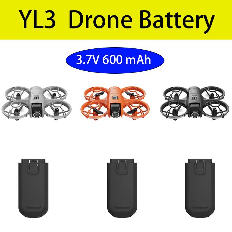 ZN802540 3.7V 600mAh Baterai L - Drone Rc Yl3 ulasan dan harga