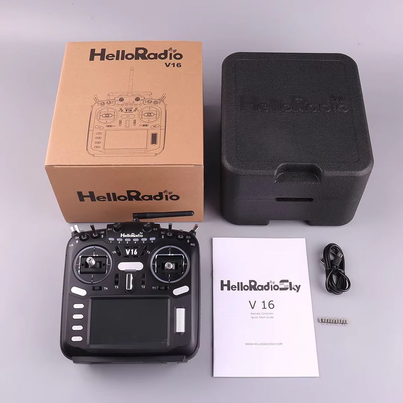 HelloRadio V16 MAX 6CH RC Tran - Drone Motion Rc ulasan dan harga