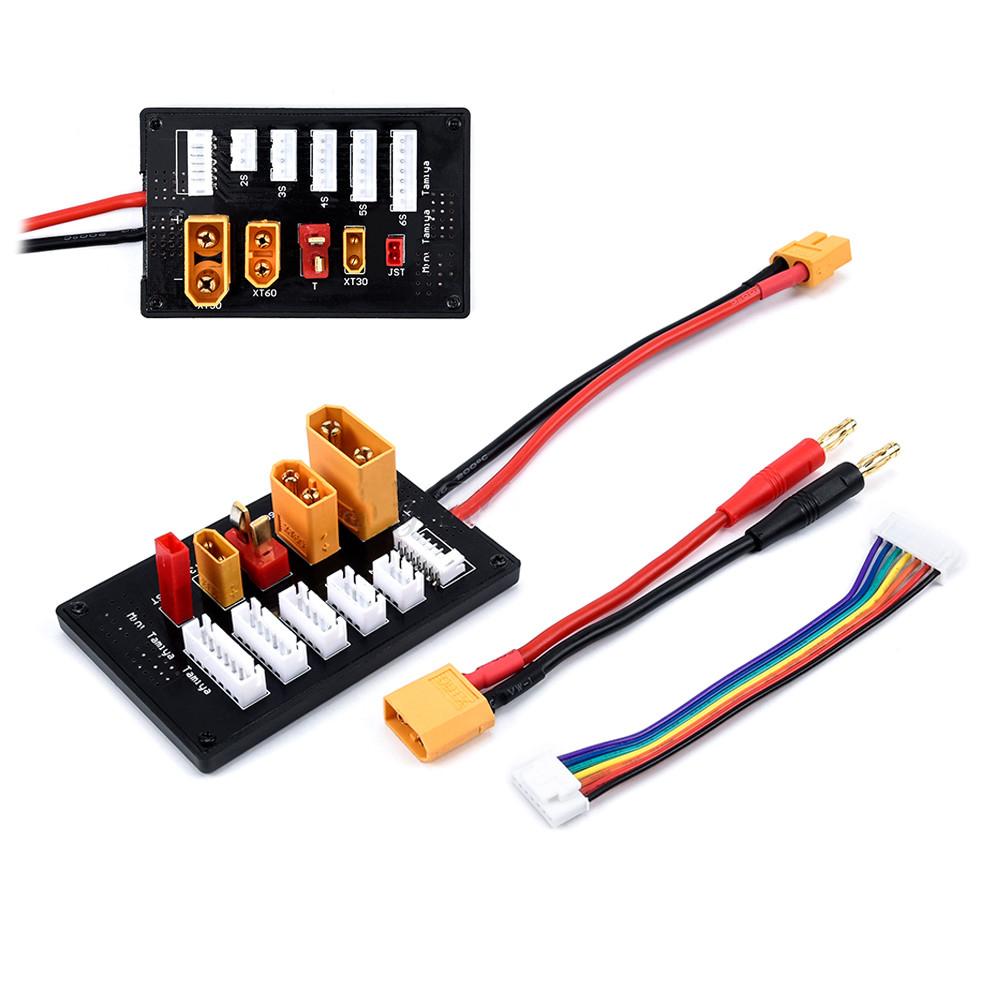 HOBBYMATE XT30 XT60 XT90 JST T - Lipo Parallel Charging Board ulasan dan harga