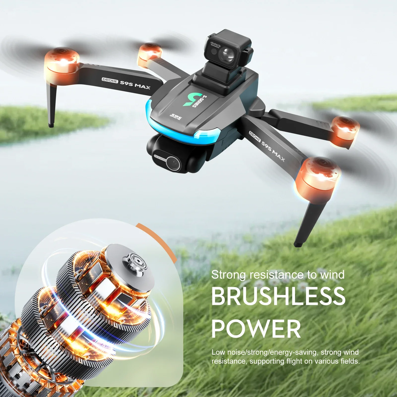 Drone MINI S9S MAX Baru 4K 2 S - Drone Kf Rc ulasan dan harga