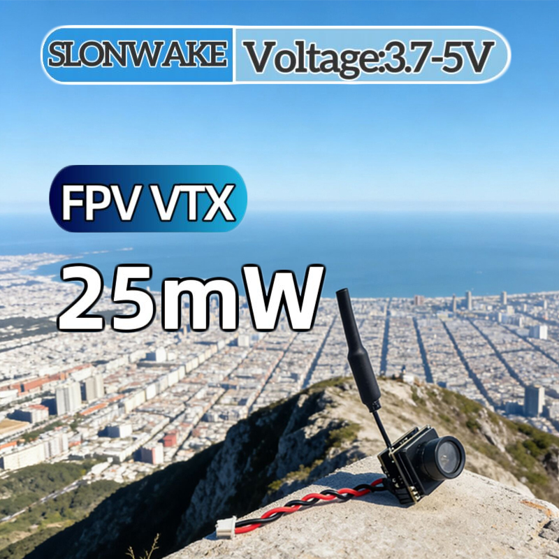 SLONWAKE FPV 25mW Simulasi Day - Receiver Rc Drone ulasan dan harga
