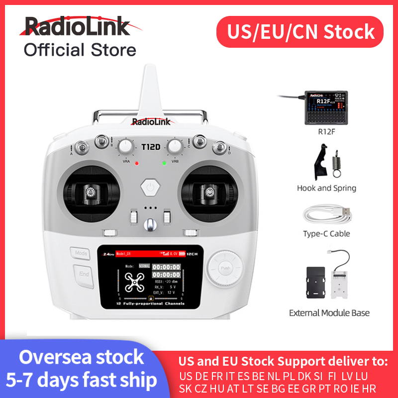 Radiolink T12D ELRS 12 Saluran - Joystick Rc Drone ulasan dan harga