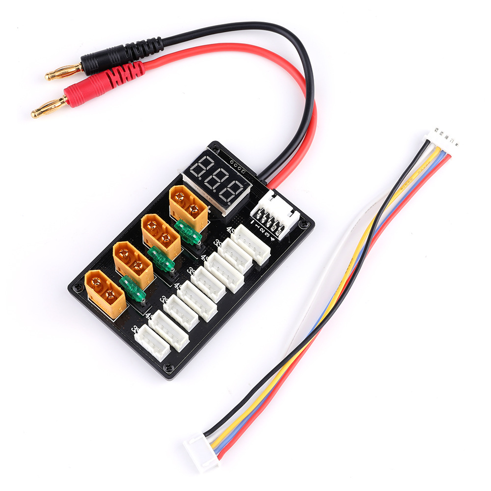 XT60 Plug 3S 4S Lipo Baterai P - Lipo Parallel Charging Board ulasan dan harga