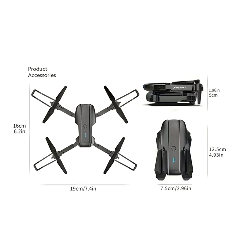 FACEGLE UAV E99 Nova RC Drone  - Drone Kf Rc ulasan dan harga