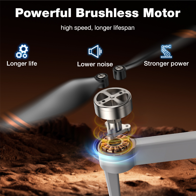 Drone Baru L017 Pro Brushless  - Drone Kf Rc ulasan dan harga