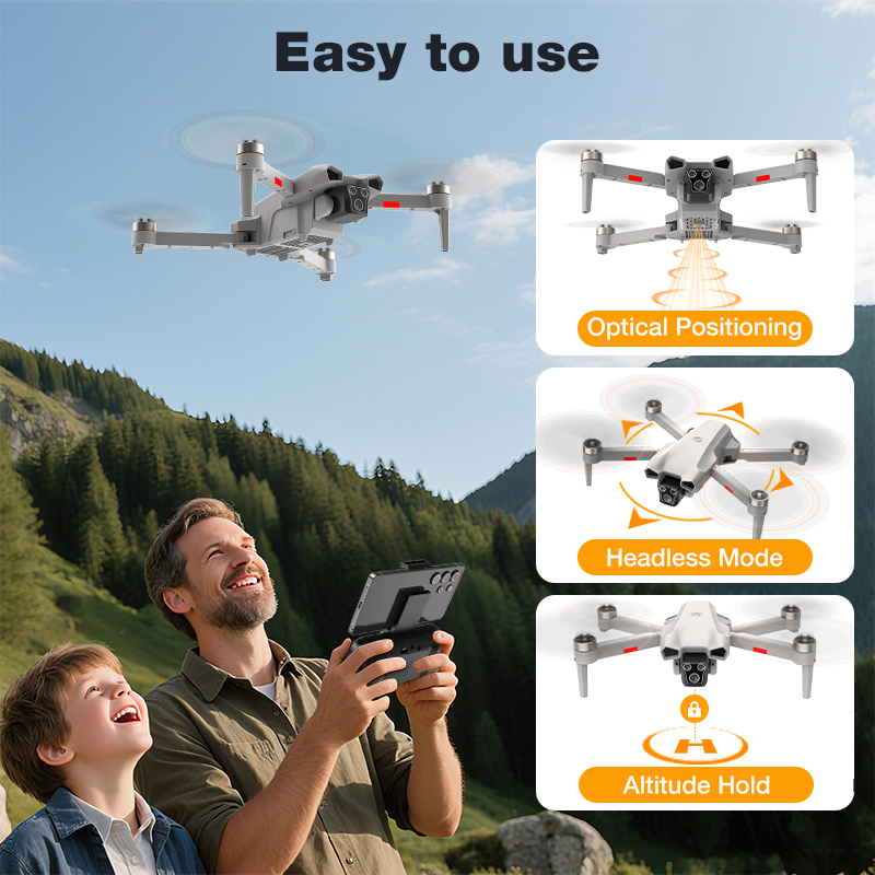 Drone Baru L017 Pro Brushless  - Drone Kf Rc ulasan dan harga