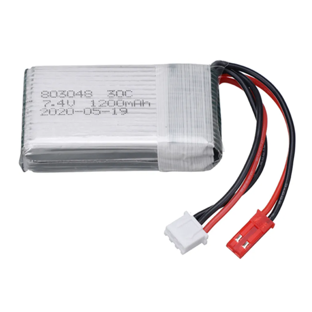 Baterai Lipo 803048 7.4V 1200m - Drone Mjx Rc ulasan dan harga