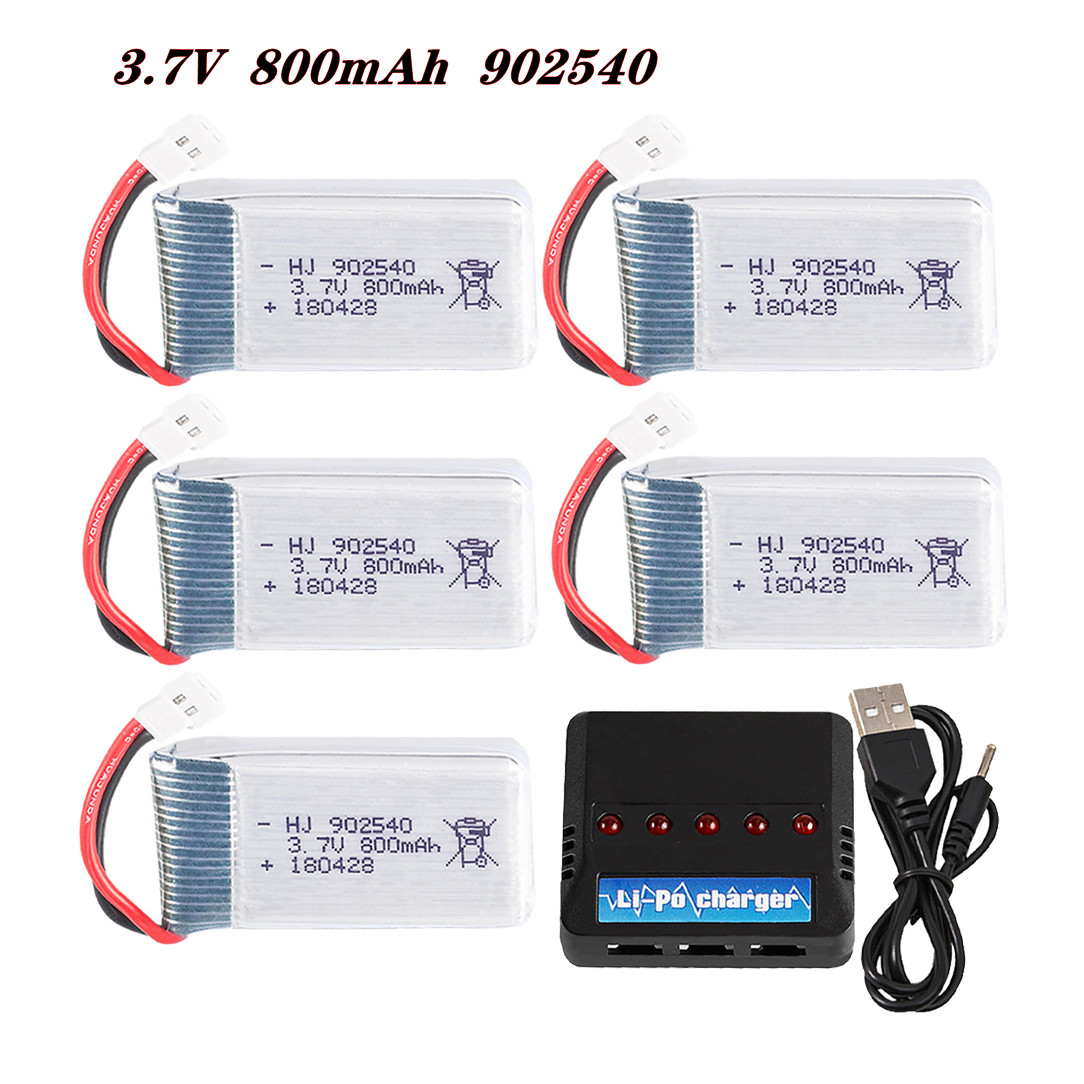 Baterai Lipo 3.7V 800MAh 90254 - Drone Lipo Battery ulasan dan harga