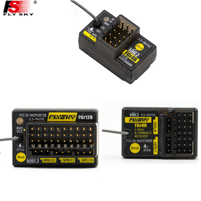 Flysky FGr4B FGr8B FGr12B 2.4G - Joystick Rc Drone ulasan dan harga